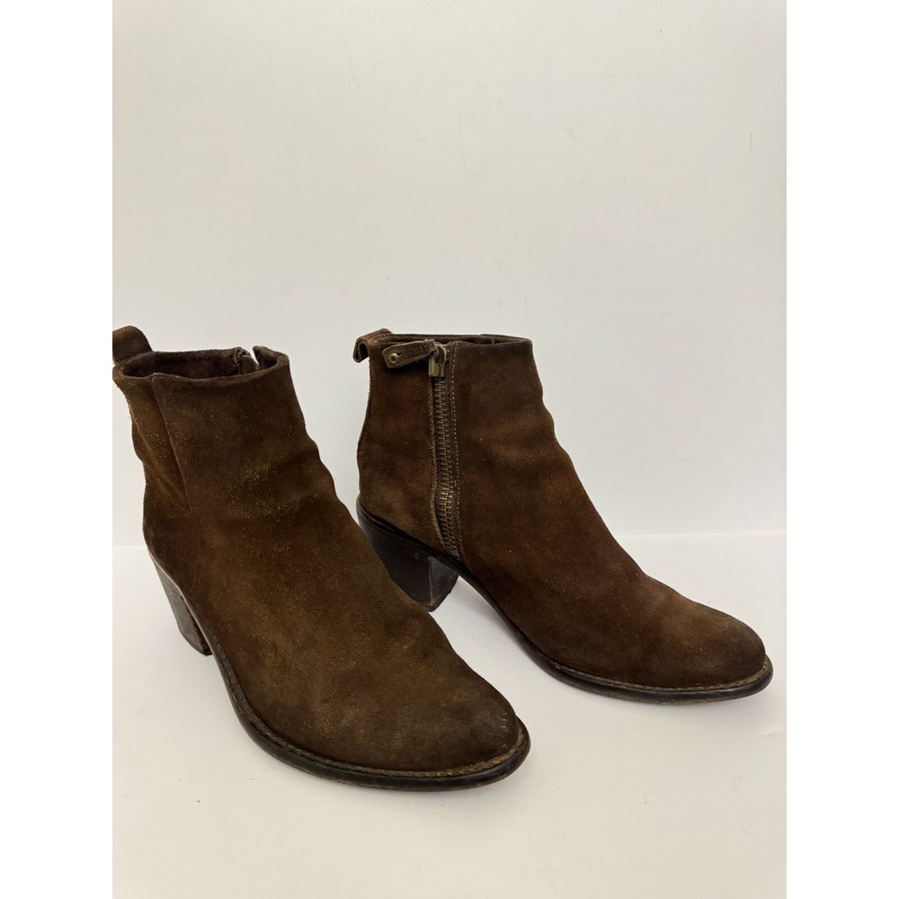 Diesel‎ ankle boots leather   brown suede sz US 7.5 EUR 38